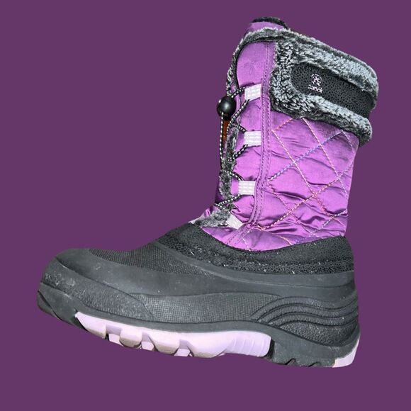 Youth Kamik Snowgypsy 2 Boot Purple Black Size 2 - Picture 7 of 7